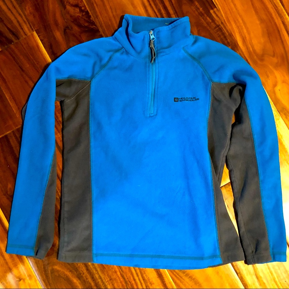 Mountain Wearhouse kids Quarter zip Fleece top 8/10